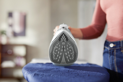 Hekur me avull Philips 5000 Series DST5010/10, 2400W, pllakë SteamGlide Plus, blu