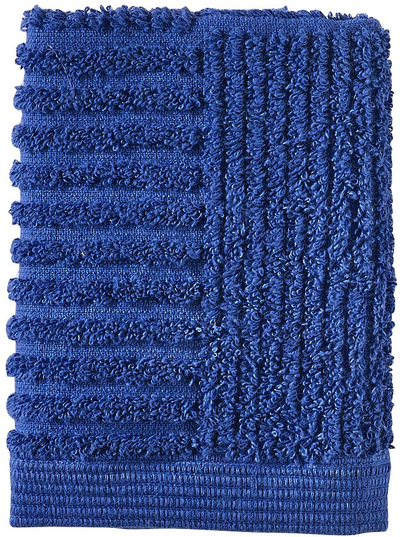 Peshqir fytyre Zone Classic 31573, 30 x 30 cm, pambuk, blu klasik