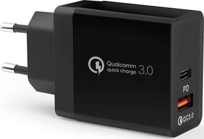 Karikues muri Vayox VA0035, 36W, PD USB QC 3.0, i zi
