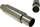 Sust fundor TurboWorks D End Muffler, hyrje 76mm, dalje 90mm, inox