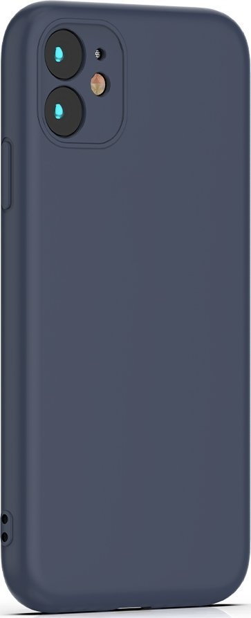 Mbulesë silikoni për telefon Xiaomi Redmi 14C 4G, mat, blu e errët