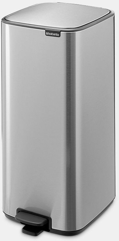 Koshi me pedale Brabantia Bo, 30L, inox, argjendtë