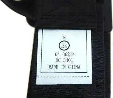 Rrip sigurie garash me 4 pika, 2\", homologim E4, blu