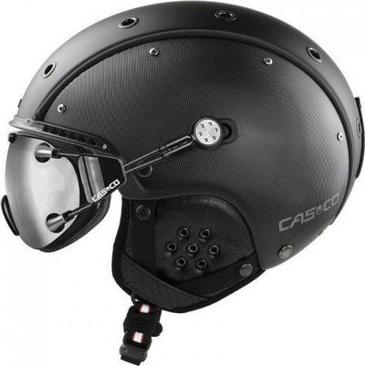 Kaskë skish Casco SP-3 Airwolf, L 58-62 cm, e zezë