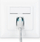Prizë rrjeti Digitus CAT 6A Class EA, 1x RJ45, deri 10GBase T, e bardhë
