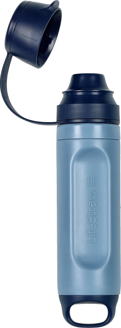 Filtër uji LifeStraw Peak Series Solo, 28mm, portativ, blu malor