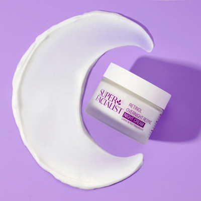 Krem nate për fytyrë Super Facialist Retinol Overnight Resync Night Cream, 50 ml