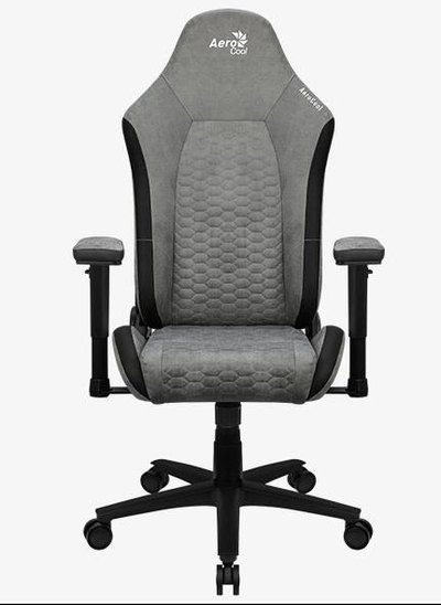 Гејминг столица Aerocool CROWN AeroSuede, 150kg, Class-4, зелена