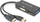 Përshtatës AV Digitus DisplayPort, HDMI, D-Sub (VGA) dhe DVI, i zi