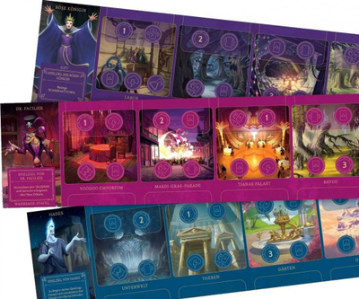 Lojë tavoline Ravensburger Disney Villainous Rotten to the Core, zgjerim, 3 lojtarë, shumëngjyrëshe