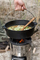 Pllakë grilli Petromax, për Rocket Stove, çelik, e zezë