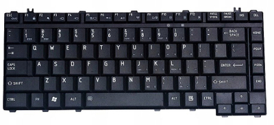 Tastierë laptopi Toshiba T205P, zëvendësuese, e zezë