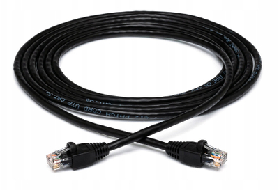Kabllo Ethernet Hosa CAT 503BK, Cat 5e, 0.9m, e zezë