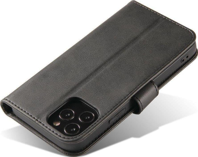Maskë telefoni Hurtel Magnet Case për Poco M4 Pro 5G, me kapak, me qëndrim, ngjyrë e zezë