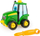Set lodër ndërtimi John Deere Build-a-Buddy Johnny, për kalamaj 3+, jeshil