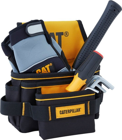 Торба за алат Caterpillar GP-65055, 5 џебови, полиестер 600D, црна