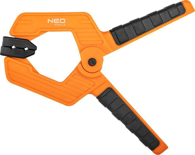Këpsë shtrënguese Pro Hand, 100mm, plastikë e zezë