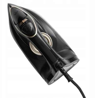 Hekur me avull Petra PF01480VDE, 2200W, shollë qeramike, i zi bronz