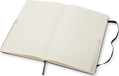 Libër adresash Moleskine Large, format i madh, kapak i fortë, i zi
