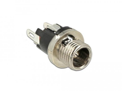 Lidhës energjie DeLOCK 89910, GS soketë 2.1 mm, 5.5 mm, 9.5 mm, e zezë