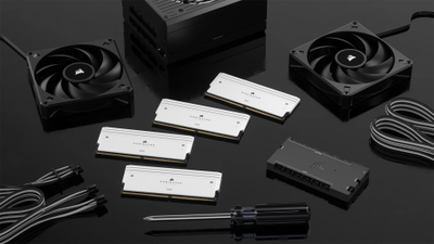 RAM CORSAIR Dominator Titanium CMP64GX5M2B6400C32W, 64GB DDR5 6400MHz, për kompjuter fiks, e bardhë