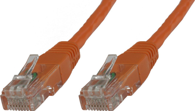 Kabllo rrjeti MicroConnect UTP6015O, RJ45 në RJ45, Cat.6, 1.5m, portokalli