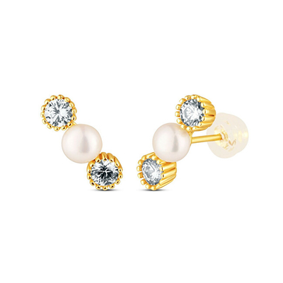 Vathë për femra JwL Luxury Pearls JL0852, të artë