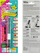 Set manikyri Creative Nails Touch Up Pencil, 2 copë, për thonj natyral dhe artificial, e bardhë dhe e zezë