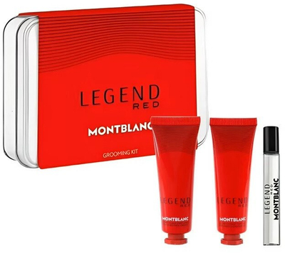 Сет подарок за мажи Montblanc Legend Red, Eau de Parfum, крем за лице и гел за туширање