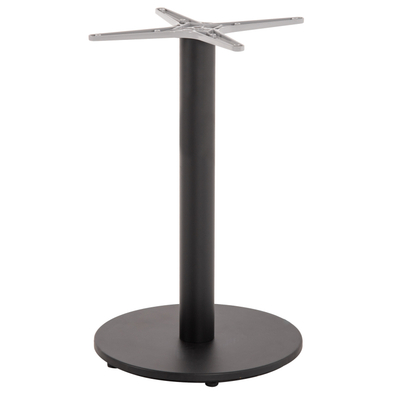 Bazament tavoline Aluminum HM476, metal, Ø45x72 cm, i zi matte