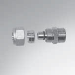 Bashkues Purmo, me lidhje mashkullore, 16 x 2 mm x ½ ”