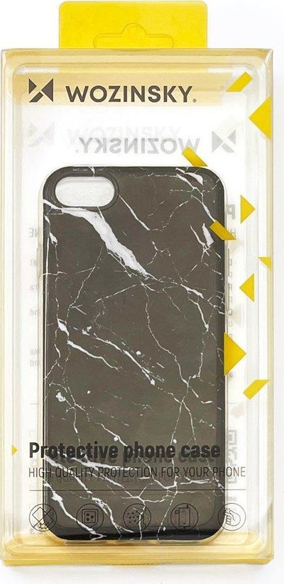 Mbrojtëse telefoni Wozinsky Marble, iPhone 13 Pro, xhel TPU, mermer rozë