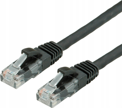 Kabllo rrjeti VALUE Patch Cable CAT 6a, RJ-45 në RJ-45, 1.5 m, e zezë