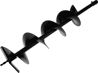Шипка за дупчење земја GEKO G81056B, 15cm, 80cm, црна