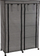 Garderobë tekstile 5five Simple Smart, 118x48x168 cm, metal dhe poliester, e zezë