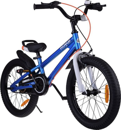 Biçikletë fëmijësh Royal Baby Freestyle 7.0 RB18B-6, 18", goma 2.4", blu