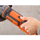 Mulli këndor Black&Decker BCG720N, me bateri 18V, disk 125mm, zi portokalli
