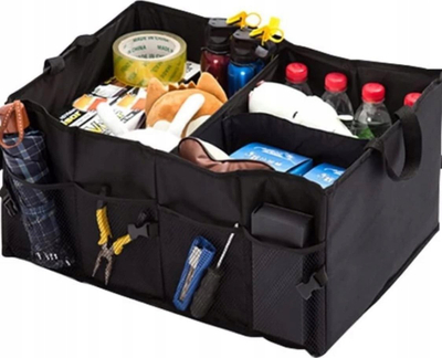 Çantë organizuese bagazhi Black+Decker Trunk Bag, palosëse, me shumë ndarje, e zezë