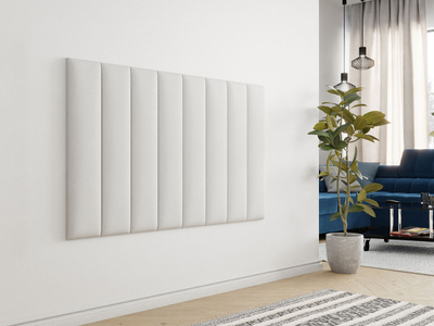 Panel muri me tapiceri Pag 80x20 (80 x 4 x 20), Bardhë