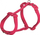 Varëse gjoksi për qen Trixie Premium, L-XL 75–120 cm, rrip tekstili, fuchsia