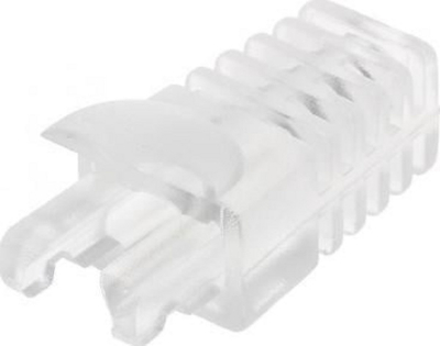 Kapak i brendshëm për fìshë RJ45, për kabllo rrjeti, plastik, transparent