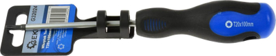 Kaçavidë Torx GEKO T20, 100mm, maja magnetike, blu