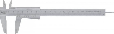 Shtangë matëse analoge Limit CVI-BD, inoks, vernier preciz, argjend