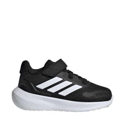 Atlete për beba Adidas Runfalcon 5, Cloudfoam, me rrip me ngjitës, të zeza