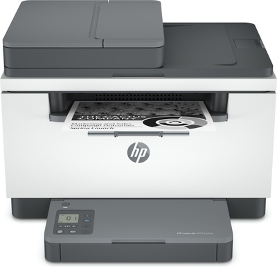 Печатач HP LaserJet MFP M234sdne, A4 моно, мултифункционален, бел