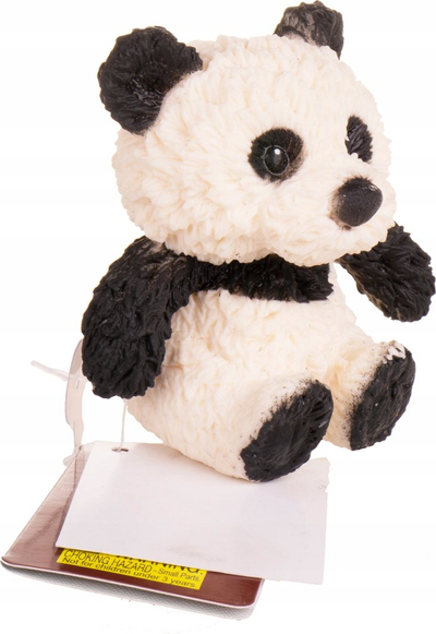 Lodër squishy Hipo Panda me bizele, 7 cm, shumëngjyrëshe