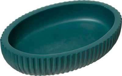 Pjatë sapuni 5 Five Simply Smart Modern Color, plastikë, petrol blu