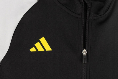 Bluze sportive Adidas Tiro 23 Competition HU1306, për burra, e zezë gri me të verdhë