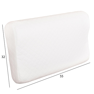Jastëk gjumi Bezel 55x32Hcm (HM673), bardhë
