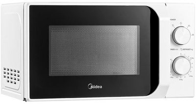 Mikrovalë Midea MM20CF2E, 20L, 700W, e bardhë